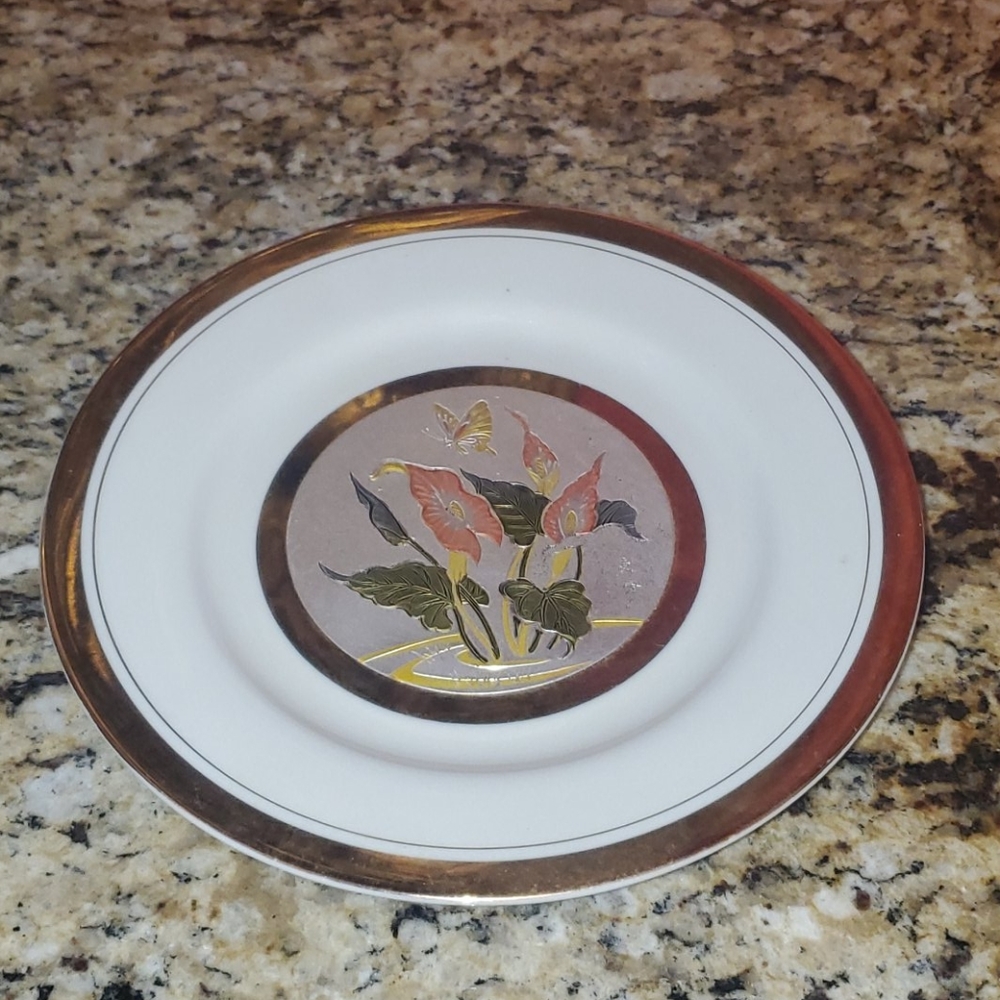 1201 Himark Art of Chokin Decorative Plate